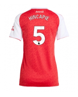 Billige Fotballdrakt Arsenal Piero Hincapie #5 Replika Hjemmedrakt Dame 2025-26 Kortermet Billige Fotballdrakt Arsenal Piero Hincapie #5 Replika Hjemmedrakt Dame 2025-26 Kortermet
